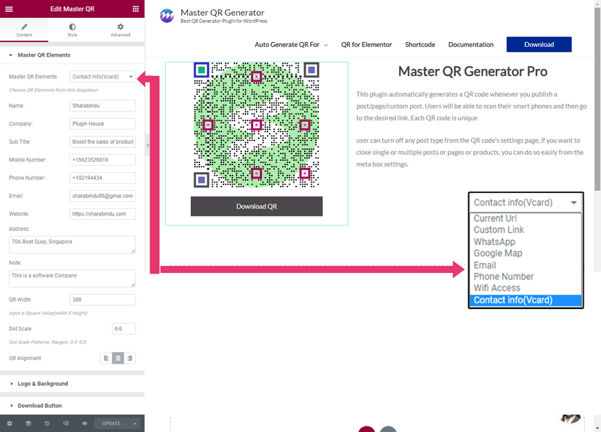 master qr generator